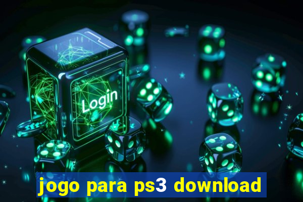 jogo para ps3 download